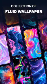 Live Wallpaper 4K: Magic Fluid screenshot