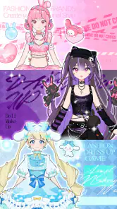 Love Idol: 可愛い女の子の着せ替えメイクゲーム screenshot
