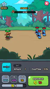 Lucky Heroes! : Defense Game screenshot