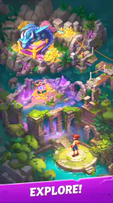 Merge Adventure: トラベルゲーム screenshot