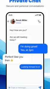 Messages: SMS, Messenger, Home screenshot
