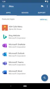 Microsoft Intune ポータル サイト screenshot