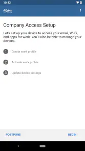 Microsoft Intune ポータル サイト screenshot