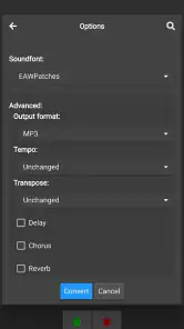 MIDI Converter screenshot