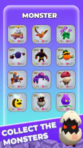 Monster Evolution Run & Battle screenshot