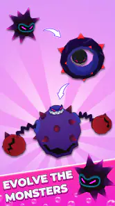 Monster Evolution Run & Battle screenshot