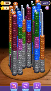 Nut Stack:Sort Puzzle screenshot