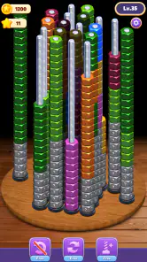 Nut Stack:Sort Puzzle screenshot