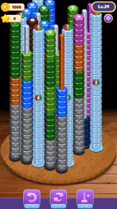 Nut Stack:Sort Puzzle screenshot
