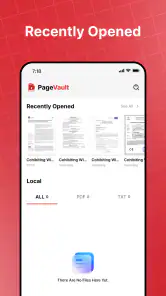 PageVault PDF screenshot