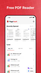 PageVault PDF screenshot
