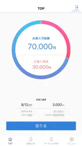PayPay銀行　ローン screenshot