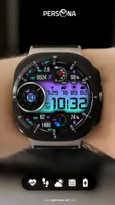 PER12 Digital Watch Face screenshot