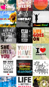 Phonto 写真文字入れ screenshot