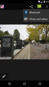 Photo exif editor screenshot