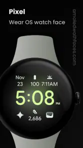 Pixel Watch Face screenshot