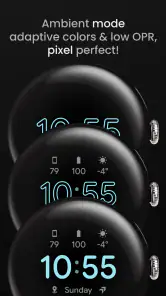 Pixel Watch Face screenshot