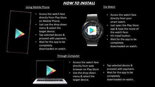 Proton V Wear OS screenshot