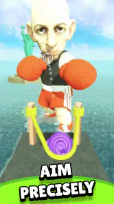 Rope Man Run - Yarn Hero Game screenshot