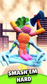 Rope Man Run - Yarn Hero Game screenshot