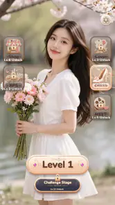 Rose Girl Match screenshot