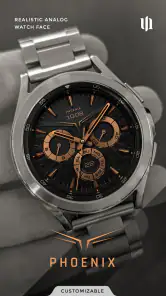 S4U Phoenix Luxury Watch Face screenshot