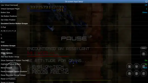 Saturn.emu (Saturn Emulator) screenshot