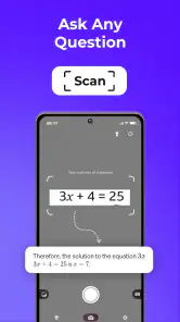 ScanSolve - AI 宿題ヘルパー screenshot