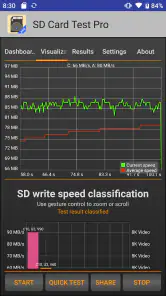 SD Card Test Pro screenshot