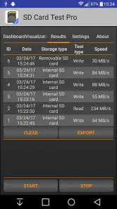 SD Card Test Pro screenshot