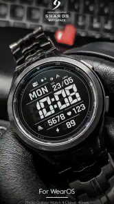 SH092 Watch Face, WearOS watch screenshot