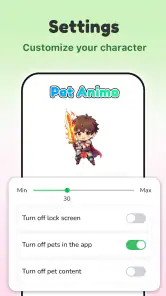 Shimeji anime: Pet On Screen screenshot