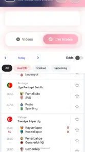 SNC Sport screenshot