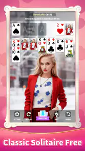 Solitaire 美女トランプソリティア screenshot
