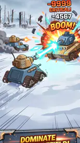 Steelborn: 戦車放置RPG screenshot