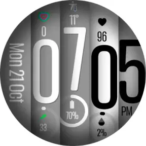 Stretch Fall - Watch face screenshot