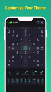 Sudoku screenshot