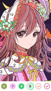 Tap Color Pro: 数字付きの塗り絵 screenshot