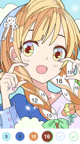 Tap Color Pro: 数字付きの塗り絵 screenshot
