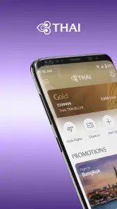 Thai Airways screenshot