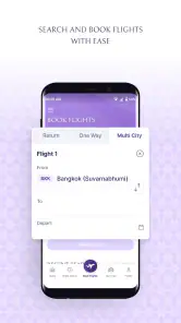 Thai Airways screenshot