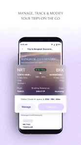 Thai Airways screenshot