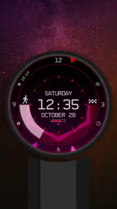To the stars Watch Face screenshot