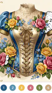 Victorian Coloring Book screenshot