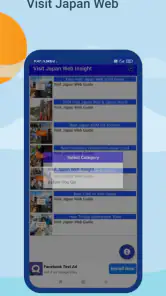 Visit Japan Web Info screenshot