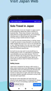 Visit Japan Web Info screenshot