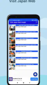 Visit Japan Web Info screenshot