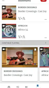 VOA News screenshot