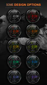 WFP 129 Military watch face screenshot