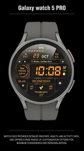 WFP 129 Military watch face screenshot